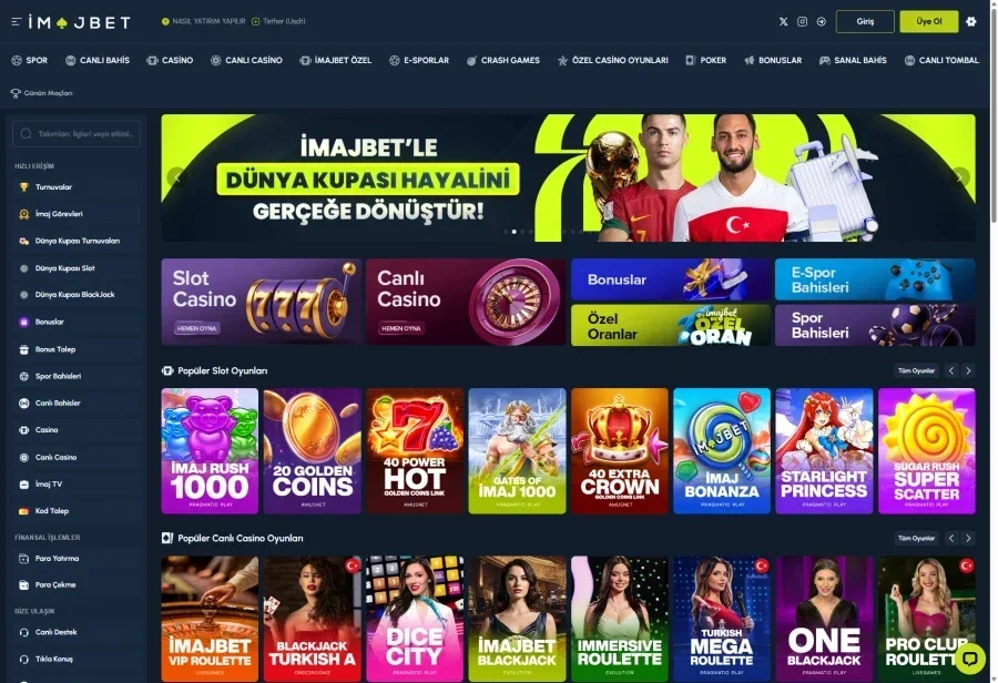 İmajbet ekran görüntüsü