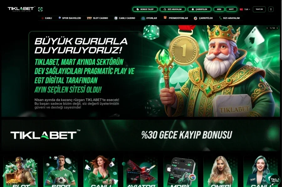 Tıklabet ekran görüntüsü